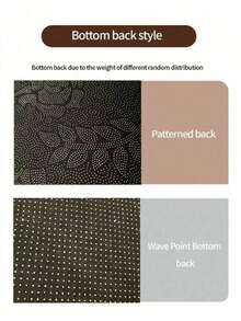 1 buc. Covor rotund vintage JINCHAN - Lavabil, antiderapant, stil retro - Covor rotund boem cu motive florale, potrivit pentru bucătărie, dormitor, living, sufragerie