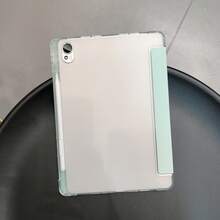 兼容小米 Redmi Pad 2 11 英寸（2025 款），适用于 Tab M11 平板电脑保护套，磨砂透明三折平板电脑保护套，高品质 PU 皮革材质，自动休眠/唤醒保护套，也适用于小米 Redmi Pad SE 11 英寸（2023 款）/7 英寸/11.2 英寸平板电脑保护套 - TPU三折疊 - 查看 6