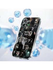Funda de teléfono Ghost compatible con iPhone 17, 16, 15, 14, 13, 12, 11 Plus, Pro, Max, Plus, E, Air, Mini, cubierta transparente, funda compatible con iPhone 17 Pro, 17 Pro Max, 17 - Z6 - Ver 7