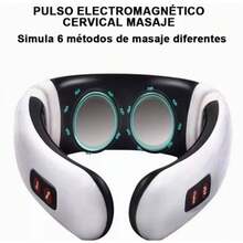 Masajeador electroestimulador de cuello - Blanco - Ver 4