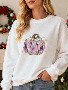 Women Sports Sweatshirts - White - View 1