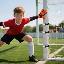 Goal Net Straps - Heavy Duty Fasteners 50 Pack Strong Secure Holders Outdoor Activities, Accessories School Field Sports and Fitness Training - inicial - Ver 4