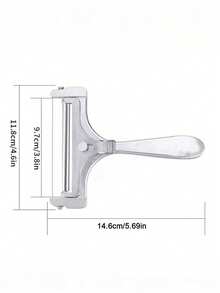 1pc/2pcs Adjustable Cheese Slicer - Easily Cut Perfectly Thin Or Thick Slices, For Restaurant Use