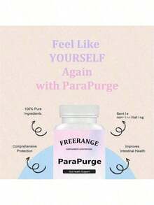 Selling Fast!FreeRange ParaPurge Advanced Parasite Cleanser - Gut & Colon Support 60 Capsules. Women's Health. - 1 - 查看 2