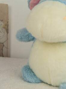 1pc 25cm/9.84inch Creative Donkey, Luxurious Plush Toy, Cute Donkey Doll, Animal Doll, Girls' Day, Birthday Gift, Christmas Gift, Halloween Gift, New Year Gift, Holiday Gift - Baby Blue - View 7