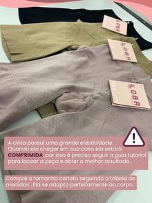 Adult High Waist Shaping Shorts Bermuda Lupo AF Up-Line Lifting Loba - 粉色 - 查看 10