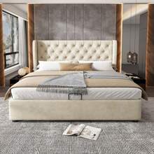 Bed Frames - Beige - View 5