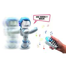 Lexibook Stitch Intelligent Robot, Programmable - STEAM Educational Toy With "Mind Reading" Function, Dance, Music Games And Animal Quiz For Boys And Girls - Blue - View 3