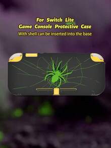 1 Peça Capa Protetora de Console de Jogo Compatível com Padrão de Aranha Verde Escuro para Switch2 (2025) / Switch NS / Switch OLED / Switch Lite, Acessórios de Console da Nova Geração 2025, Capa Protetora de Controlador Switch, Capa Macia de TPU, Capa Protetora Universal de Gamepad, Acessórios de Jogos Switch, Anti-Queda, Anti-Deslizamento, Resistente a Arranhões, Estiloso - Multicolorido - Visão 6