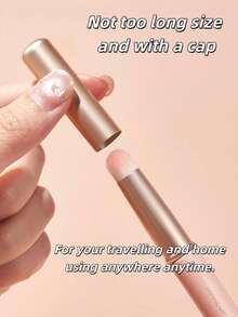 OEIEZ Lip Brush Lip Smudge Brush With Cap Lip Makeup Brush Multi-Purpose Makeup Blending Brush For Home And Travel,For Evenly Applying Lipstick, Lip Balm, Lip Gloss, And Concealer,Hygienic, Convenient And Easy To Clean, Enhances Lip Care,Giveaways - Multicolor - View 6