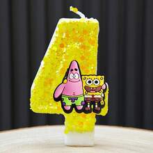 Candles, Cartoon Numeric 0-9 Birthday Cake Decorations, Cute Cartoon Party Supplies - Multicolor - View 18