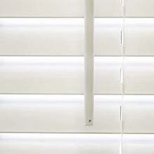 CHICOLOGY - Persianas de Madera sintética, persianas de Ventana, Cortinas de Ventana, tratamientos de Ventanas, persianas y Sombras, persianas para el hogar, , 34 Pulgadas de Ancho x 72(86An x 8Al cm Blanco básico) - Multicolor - Ver 12