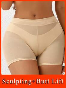 Women's Body Shaping Shorts, Fake Butt Plump Butt Plump Sexy Butt Lifting Butt Belly-Tight Panties, With Pads Removable Sponge Pads, Comfortable Tights And Body Shaping Pants Suitable For Holidays Halloween Christmas Holidays Back To School Season Thanksgiving Valentine's Day Independence Day Padded Butt Lift Shaping Panties Tummy Control Shapewear With Fake Hip Suitable For Prom Parties, Weddings, Vacations, Music Festivals, Gyms, Sports Offices, Home, Daily Private Parties - Màu be - Xem 3