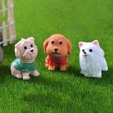 12pcs Mini Dog Figurines, Cute Resin Craft Decor, Miniature Ornaments, Micro Statues, Small Animal Figurines, Home Decor, Teddy Corgi Animal Sculptures For DIY Miniature Fairy Garden, Suitable For Room, Bedroom, Gift, Valentine's Day, Easter Decoration - Multicolor - View 9