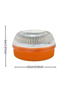 LED车载应急灯磁吸便携式车载频闪警示灯闪光灯感应式道路事故灯信标应急灯汽车警示灯户外露营配件