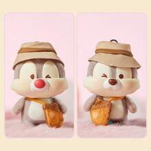 Miniso Disney Mickey Family Cha Cha Series Blind Box Pendant, Plush Material, Character Costume Details, Random One, Backpack Keychain, Home Decoration, Anime Peripheral, Collection Cute Item（1 PC Random Delivery） - 彩色 - 查看 8