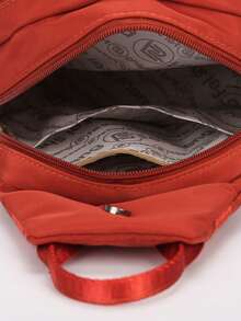 Multi-Compartment Anti-Theft Nylon Backpack Handbag For Women, Multifunctional Fashion Daily Bag, Lightweight Travel Bag With Multiple Pockets Design, Large Capacity Minimalist Student School Bag, Convenient Stationery Bag, Suitable For Students, Nurses, Teachers, Business Professionals, Travel, Vacation, Business Trip, Commute, Shopping, Office, Date, Hiking, Training, Work, Birthday Gift, Holiday Gift, Backpack - Multicolor - View 10