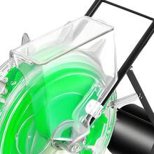 Rainaut Set Of Freestanding Multi-Function Garden Hand-Push Seeder With 12 Seed Plates & Accessories, Hand-Push Roller Seeding And Fertilizer Applicator Seed Spreaders For Lawns, Precision Manual Seeder Corn Cotton Soybean Peanut Planter,Garden Tools For Be Used On Slopes, Terraces, Rice Planting Fields, Mountains, Hills, Plains, Orchards, Greenhouses, Vegetable Plots, Arid Areas And Small Fields For Sowing Seeds From 0.12 To 0.59 Inches Including Corn, Soybeans, Peanuts, Mung Beans, Cotton, Soybeans And Sunflower Seeds - Black - View 8