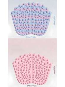 1片加厚跑步足垫，运动经络按摩足垫，便携式血液循环穴位按摩垫 - 彩色 - 查看 1