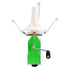 WOBENFOG Large Capacity Yarn Winder, Hand Operated With Easy Clamp-On Base, Metal Yarn Ball Winder, Fiber/Wool/String Ball Winder, For Crocheting - Silver - View 7