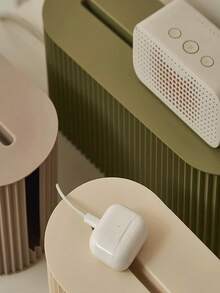 1 Set Cable Management Box With 20pcs Zip Ties, Data Cable Organizer Box, Self-Locking Plastic Zip Ties, Nylon Zip Ties With Waterproof Feature, Multi-Functional Ties For Power Outlet, Charger, Adapter Cable Management, Home/Office Cable Concealer Box, Office Decor, Home Decor, Bedroom Decor, Birthday Gift, Party Gift, Thanksgiving Gift - Multicolor - View 8