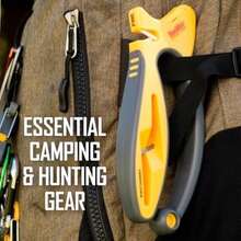 Smith's 50185 Jiffy-Pro - Afilador de mano - Afilador de 2 etapas - Tijeras grandes y ranuras para afilar - Afilador de exterior para cuchillos de bolsillo, caza, pesca y cocina, mango suave(default) - Multicolor - Ver 9