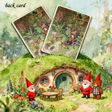 54张创意小熊冒险故事扑克牌，国际标准尺寸，引人入胜的冒险故事，精美设计，理想的节日礼物 - 藏蓝色 - 查看 4