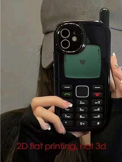 移动电话 1 件全新个性化大哥大设计手机壳，兼容 16/16 Pro/16 Plus/16 Pro Max、 15 Pro Max、 14 Pro Max、 13、 15/12 女款、 11 软壳、XR 防震、XS Max 硅胶保护套 7/8 Plus 防水防摔防刮