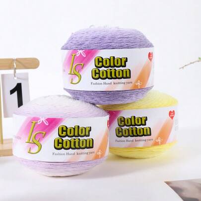 Fire nouă cu 5 straturi, multicoloră, cu gradient, 200 g, material DIY manual pentru tricotat, croșetat, pulovere la modă, șaluri, paltoane, bentițe, pălării, accesorii vestimentare