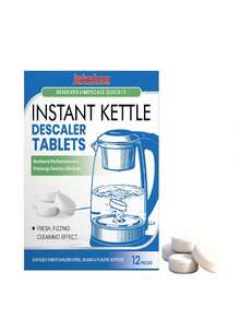 Kettle Descaling Tablets, Universal Kettle Stain Remover Effervescent Tablets, Powerful Descaling, Best-Selling Kettle Descaling Tablets, Household Essential
