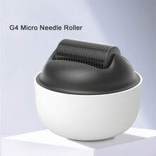 G4 Micro Needle Roller 1200 Needles Stainless Steel 0.5MM Needle Roller for Scalp Care - Blanco - Ver 3