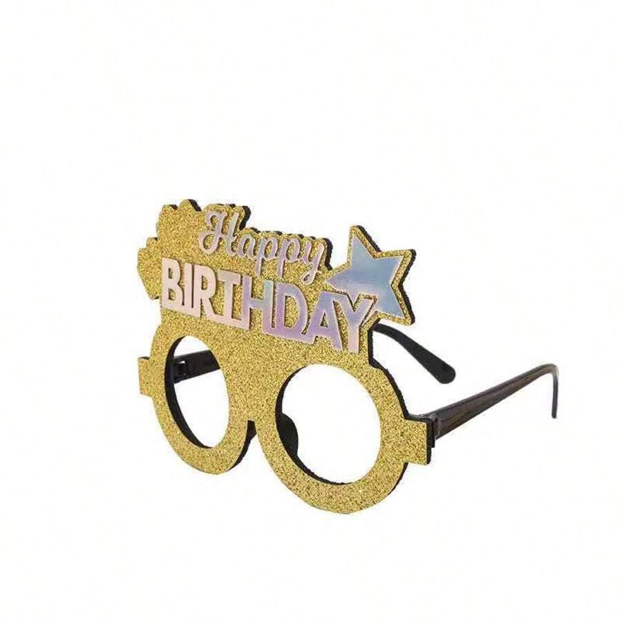 نظارة عيد ميلاد سعيد قطعة واحدة