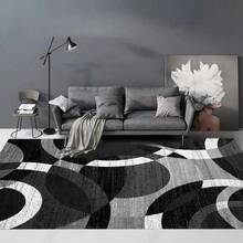 Esta alfombra/alfombra de exterior se ha actualizado por completo, utilizando una especificación de alta densidad de 850g/㎡. El diseño de textura mullida gruesa mejora significativamente la comodidad bajo los pies. La alfombra tiene propiedades antidecoloración y resistentes al desgaste, y la base reforzada antideslizante asegura un agarre talla grande fuerte para evitar que se mueva. Decoración de baño - De primera calidad - Ver 5