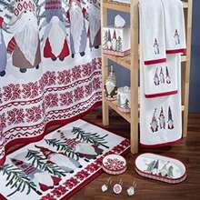 Avanti Linens Christmas - Toalla de Mano, Color Marfil(Jar Multicolor) - Multicolor - Ver 2