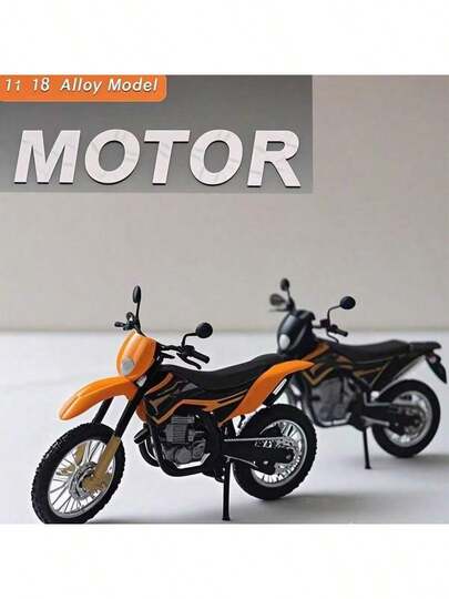 Nieuw model motorfiets van legering, schaal 1:18, 2026, willekeurige kleur en stijl, verzamelbeeldje, cadeau voor mannen - verjaardag, feestdagen, Valentijnsdag