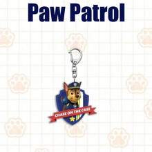 6 PCS/Set PAW Patrol Acrylic Keychains - Cute & Stylish Key Rings With Chase & Skye, Lightweight Cartoon Bag Charms, Multi-Character & Multi-Pattern Design, Perfect Gift For Weddings, Parties, Birthdays