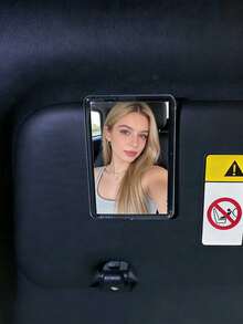 1 pieza Marco de fotos acrílico transparente para parasol de coche - Soporte para fotos de salpicadero con soporte de ventosa, resistente a arañazos, adecuado para sedán, camión, SUV - Puede mostrar fotos de pareja, mascotas, recuerdos familiares - Fácil instalación, sin necesidad de pegamento, accesorio para parasol de coche - transparente - Ver 2