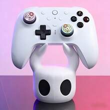 1个黑白骑士主题游戏手柄支架 - 时尚展示架，完美适配游戏配件，3D打印游戏手柄支架，节日和生日礼物，空洞骑士主题桌面装饰，创意游戏用品，适用于游戏手柄，也是馈赠他人的绝佳游戏礼物，同时也是理想的装饰品。 - 彩色 - 查看 9