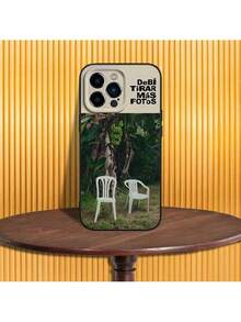 Funda de teléfono D-DtMF B-Bad B-Bunny compatible con 16,15,14,13,12,11,Pro,Max,Plus,X,XS,SE4,E,Mini, funda negra suave, cubierta compatible con funda  17 pro max, funda  17 pro, funda  17, funda  16, funda  16 pro max, funda  15 - Z1 - Ver 9
