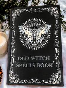 1pc "The Old Wizard's Spell Book" Written In English, Focusing On Introducing Various Magic Spells, A Valuable Resource And Gift For Students, Suitable As Learning Material Or Back-To-School Present. - Multicolor - View 1