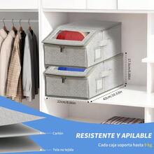 2 Piezas Porta Gorras, Organizador de Gorras de Béisbol, Diseño Apilable, Ventana Transparente, Capacidad para 24 Gorras, Apto para Guardar en Armarios, Cajones y Dormitorios (Gris) - 1 - Ver 8