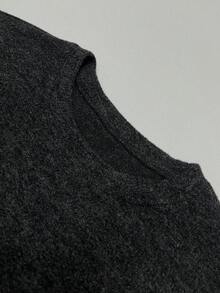 Große Größen Pullover mit Katzen-Muster, Rundhalsausschnitt, lässig für Herbst/Winter