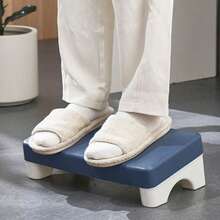 1个新款创意加厚办公脚踏板，儿童办公桌脚凳，腿部支撑脚踏板 - 彩色 - 查看 9