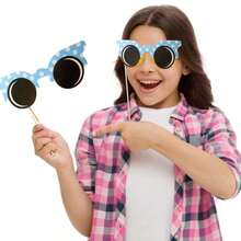 22件套甜甜圈摄影道具，复古派对装饰及照相亭配件套装