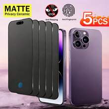 Yezodawee 5 buah Pelindung Layar Matte Anti-Intip, Kompatibel dengan iPhone 17 Pro Max/17 Air/16 Pro Max/16E/16 Plus/17 15 Pro Max/14/13/12/11/XR/X/XS/7/8, Perlindungan Layar Penting untuk Penggunaan Sehari-hari, Kantor, dan Rumah, Anti-Intip, Tahan Air, Tahan Guncangan, Anti-Jatuh, Anti-Gores - 5 buah - View 21