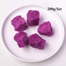 QYDCX Đá Corundum đỏ thô, Corundum đỏ tự nhiên chưa qua xử lý, dùng cho đài phun nước, trang trí nhà cửa, thiền định, cân bằng năng lượng, quấn dây, phù thủy và chữa bệnh Reiki (1,18-1,97 inch) - Corundum đỏ - Xem 12