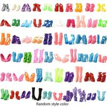 [32-Piece Deluxe Set・] Fashionable Outfit Gift Suitable For 11.5" Dolls (Includes 5 Summer Dresses + 1 Top + 1 Pants + 5 Pairs Of Shoes + 6 Necklaces + 6 Tiaras + 3 Glasses) - Materials & Designs, Mix & Match For Endless Looks! Fits Major Brand Dolls!