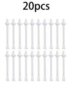 20pcs Multi-Functional Nose Hair Stick Beauty Accessory Tool, Nose Hair Removal Stick, Nose Hair Removal Wax Bean, Multi-Purpose Waxing Application Wax Stick - Multicolor - View 7