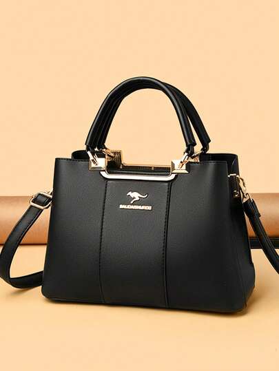 Bolsos de hombro cruzados de 3 capas de lujo y diseñador para mujeres, nuevos bolsos de mujer de cuero suave, bolsos de mensajero de gran capacidad