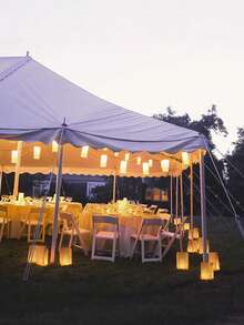 10个装 Homemory 情人节白色灯袋，饰有心形图案，升级防潮蜡烛袋，适用于婚礼、万圣节、感恩节、圣诞节和派对茶蜡。 - 白色愛心 - 查看 6